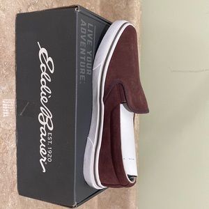 Brand new in box Eddie Bauer slip on shoe/sneaker